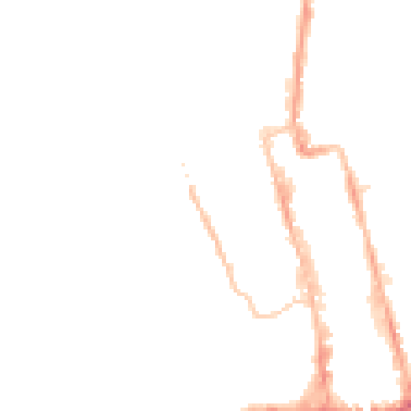 Night-time road noise heatmap for SM1 2RY
