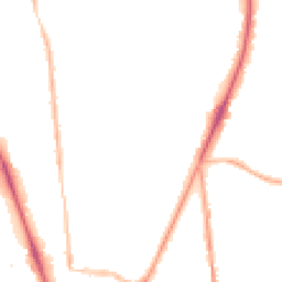 Night-time road noise heatmap for SM2 5AU
