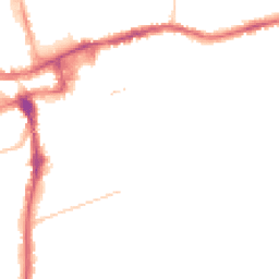 Night-time road noise heatmap for SM2 5DS