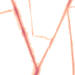 Night-time road noise heatmap for SM2 6DQ