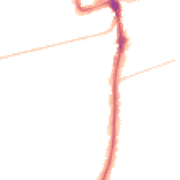 Night-time road noise heatmap for SM2 6RN