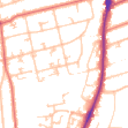 Daytime road noise heatmap for SM2 6TB