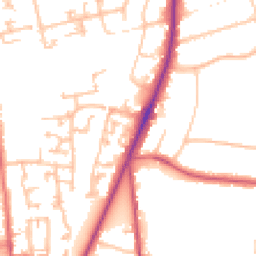 Daytime road noise heatmap for SM2 6TP