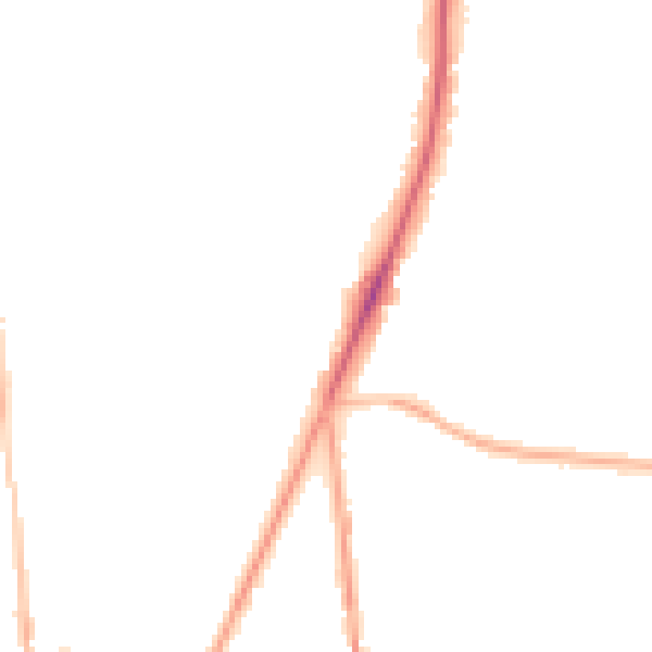 Night-time road noise heatmap for SM2 6TP