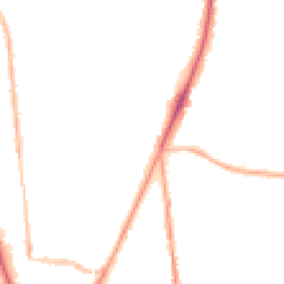 Night-time road noise heatmap for SM2 6TS