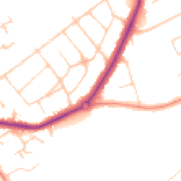 Daytime road noise heatmap for SM2 7LG
