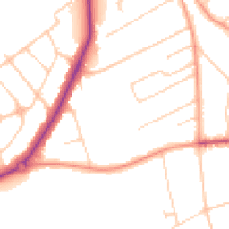 Daytime road noise heatmap for SM2 7ND