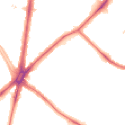 Night-time road noise heatmap for SM5 1AP