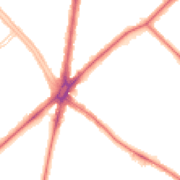 Night-time road noise heatmap for SM5 1AX