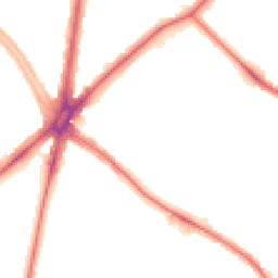 Night-time road noise heatmap for SM5 1AZ