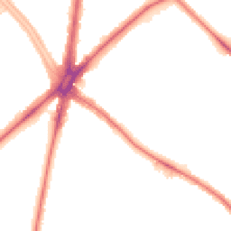 Night-time road noise heatmap for SM5 1BD