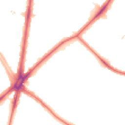 Night-time road noise heatmap for SM5 1BT
