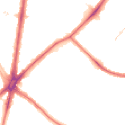 Night-time road noise heatmap for SM5 1BU