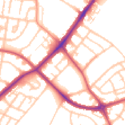 Daytime road noise heatmap for SM5 1DB