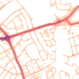 Daytime road noise heatmap for SM5 1DF