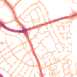 Daytime road noise heatmap for SM5 1NT