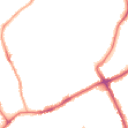 Night-time road noise heatmap for SM5 2AE