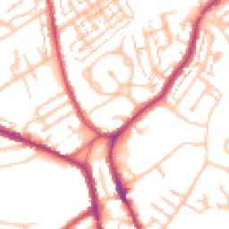 Daytime road noise heatmap for SM5 2DL