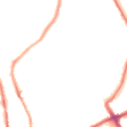 Night-time road noise heatmap for SM5 2JP