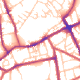 Daytime road noise heatmap for SM5 3BB