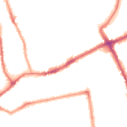 Night-time road noise heatmap for SM5 3BB