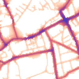 Daytime road noise heatmap for SM5 3DU