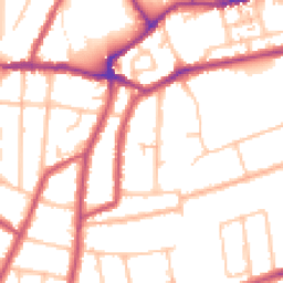 Daytime road noise heatmap for SM5 3HE