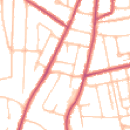 Daytime road noise heatmap for SM5 3NG