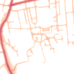 Daytime road noise heatmap for SM5 4AY