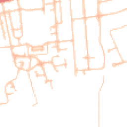 Daytime road noise heatmap for SM5 4PY