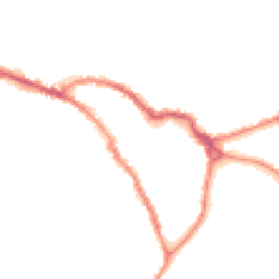 Night-time road noise heatmap for SN10 1AJ