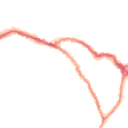 Night-time road noise heatmap for SN10 1AN
