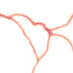 Night-time road noise heatmap for SN10 1AX