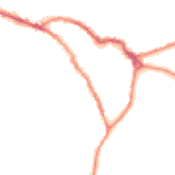 Night-time road noise heatmap for SN10 1BY