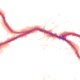 Daytime road noise heatmap for SN10 1DD