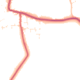 Daytime road noise heatmap for SN10 2GX