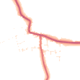 Daytime road noise heatmap for SN10 2NS