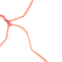 Night-time road noise heatmap for SN10 3AR
