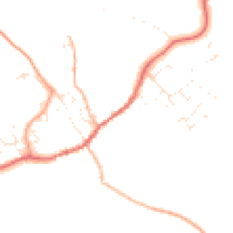 Daytime road noise heatmap for SN10 4AG