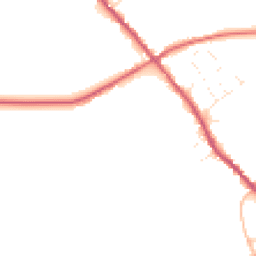 Daytime road noise heatmap for SN10 4HG