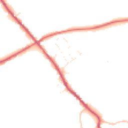 Daytime road noise heatmap for SN10 4HJ