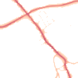 Daytime road noise heatmap for SN10 4HU