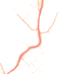 Daytime road noise heatmap for SN10 4NX