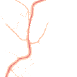 Daytime road noise heatmap for SN10 4NZ