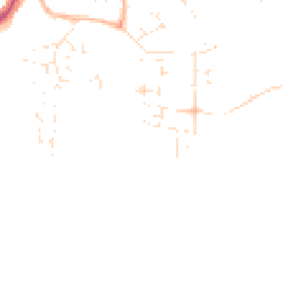 Daytime road noise heatmap for SN10 5FE