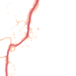 Daytime road noise heatmap for SN10 5NR