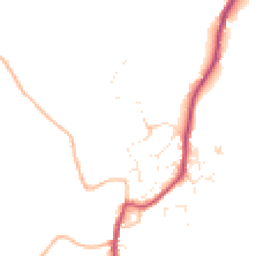 Daytime road noise heatmap for SN10 5PD