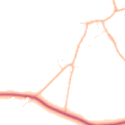 Daytime road noise heatmap for SN10 5TQ