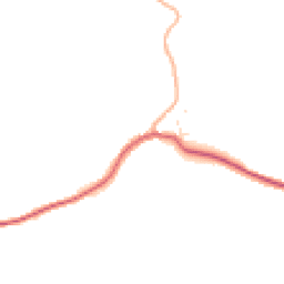 Daytime road noise heatmap for SN10 5TZ