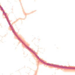 Daytime road noise heatmap for SN11 0AY